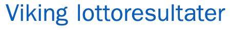 lotto redult|lotto resultater i dag.